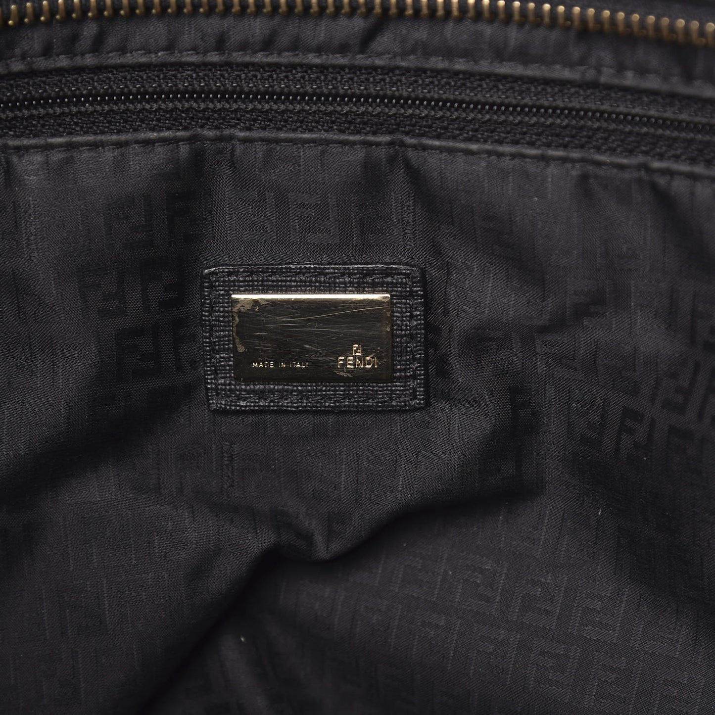 Zucca Spalmati Small Roll Tote Black