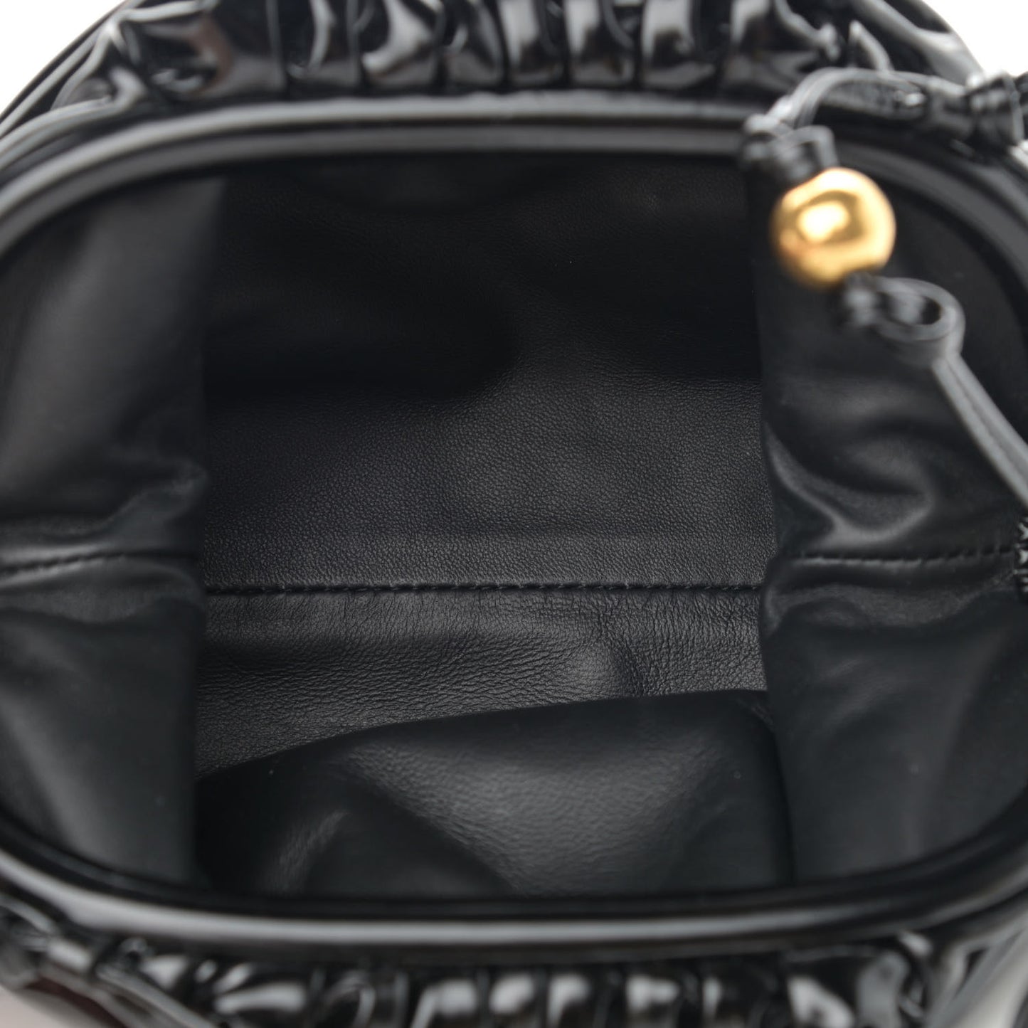 Brushed Calfskin The Mini Pouch Black