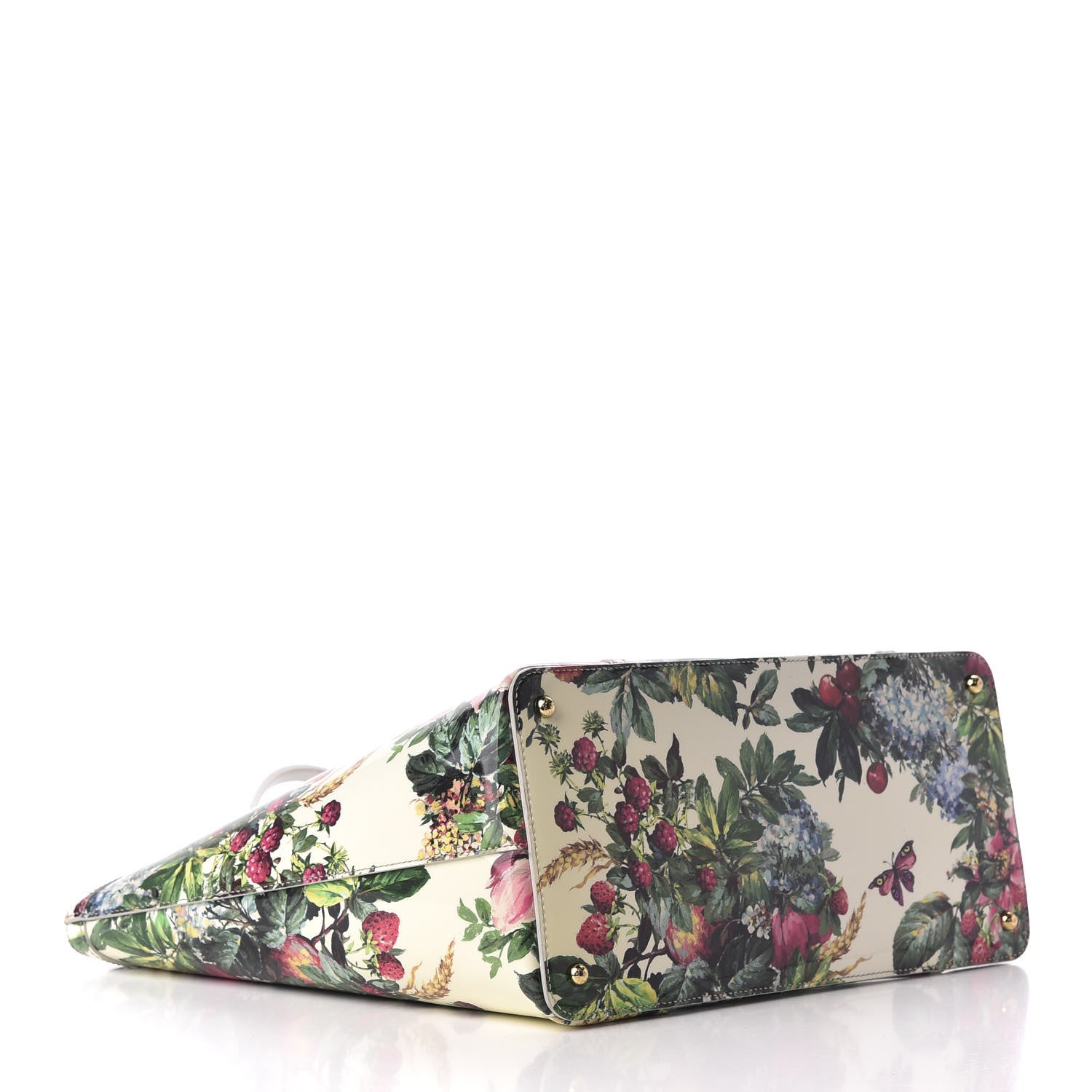 Dolce & Gabbana Calfskin Printed Miss Escape Tote Multicolor 4 of 8