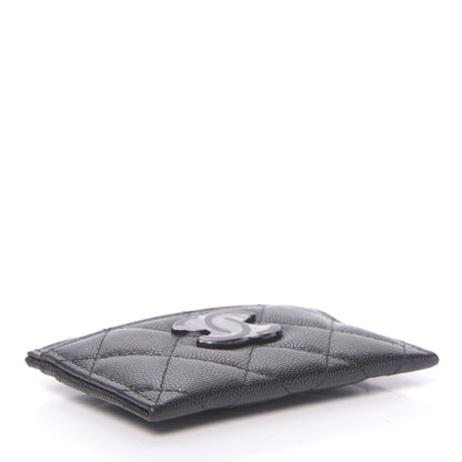 Chanel Caviar Quilted My Everything Card Holder Black 4 of 9