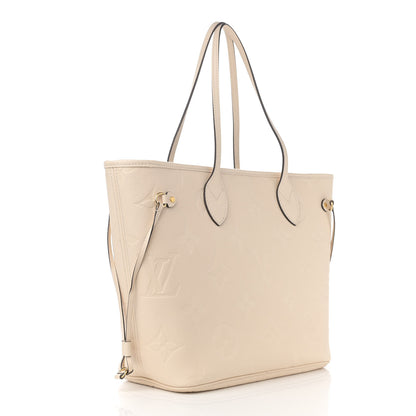Louis Vuitton Empreinte Monogram Giant Neverfull MM Cream 4 of 11