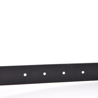 Gucci Calfskin Crystal Double G 30mm Belt 75 30 Black 6 of 6