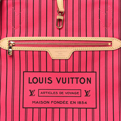 Louis Vuitton Monogram Inside Out Neverfull Bandouliere MM Rose Pondichery 13 of 15