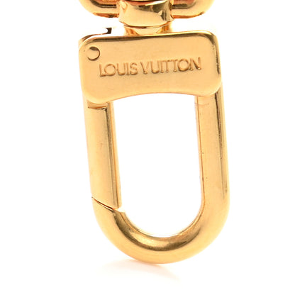 Louis Vuitton Metal Pochette Extender Key Ring Chain Gold 3 of 3