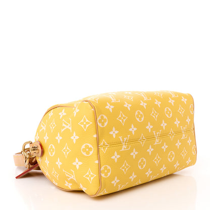 Louis Vuitton Calfskin Monogram Speedy P9 Bandouliere 25 Jaune Mat 5 of 18
