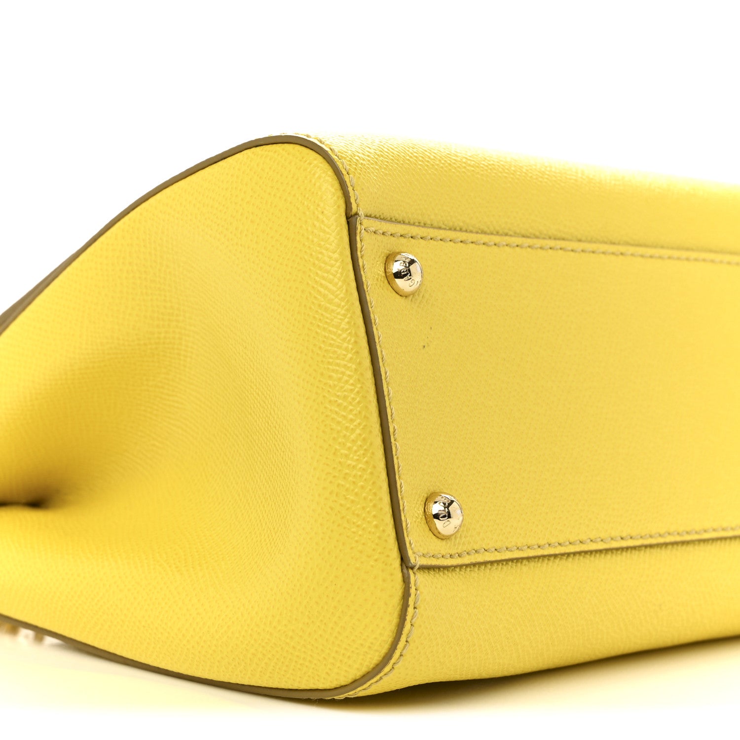 Dolce & Gabbana Dauphine Medium Miss Sicily Satchel Yellow 10 of 15