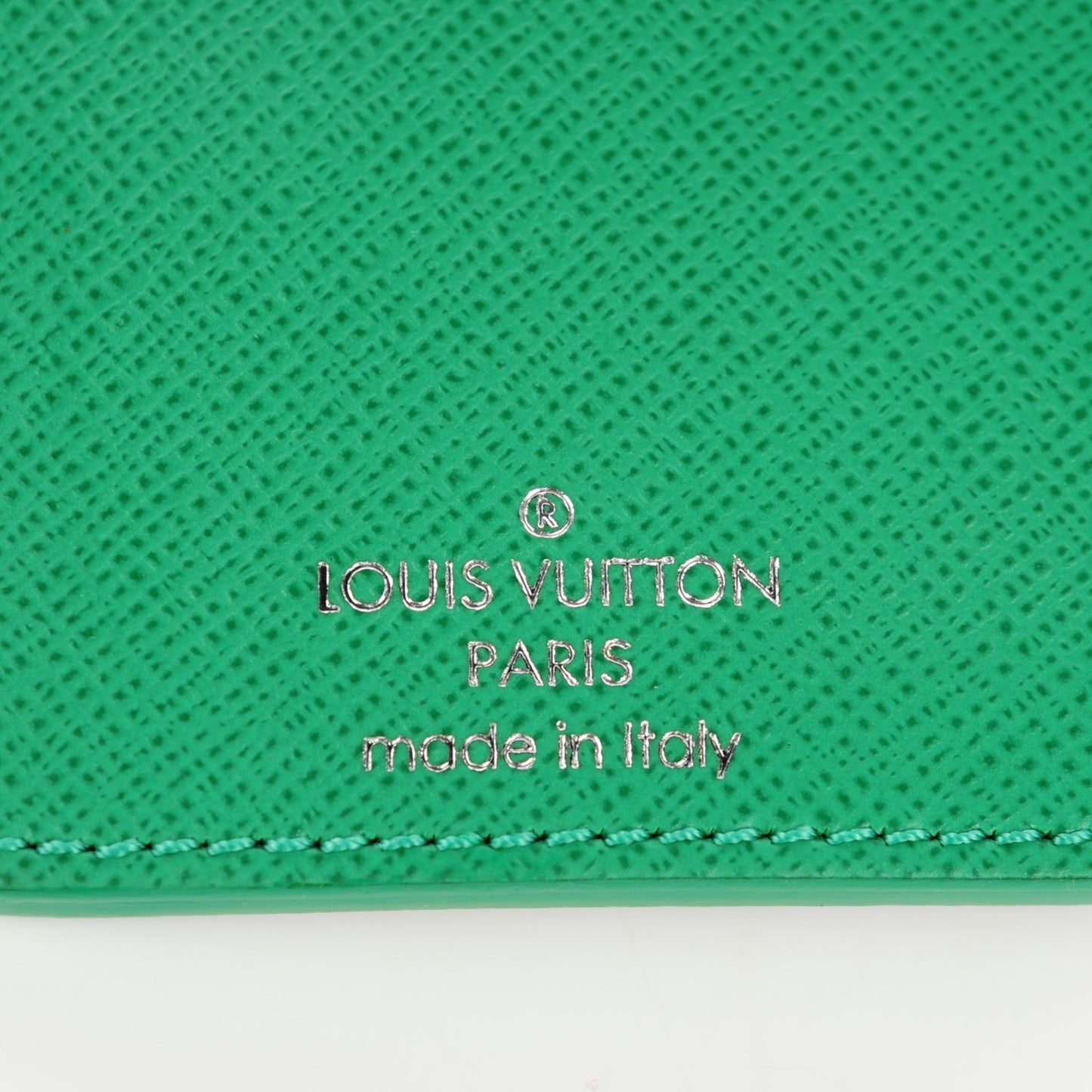 Damier Graphite Illustre V Key Holder Green