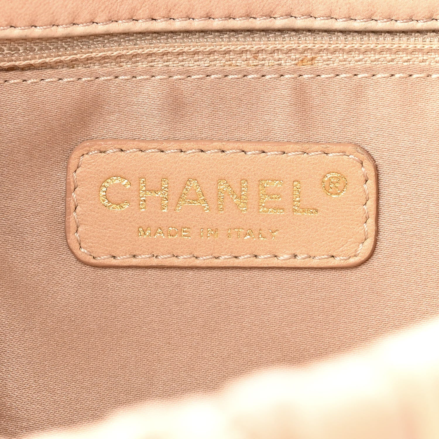 Chanel Lambskin Bubble Quilt Accordion Flap Beige 5 of 11