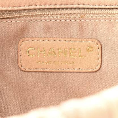 Chanel Lambskin Bubble Quilt Accordion Flap Beige 5 of 11
