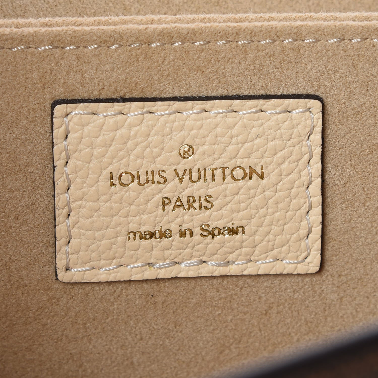 Louis Vuitton Damier Ebene Beaumarchais Creme 8 of 8