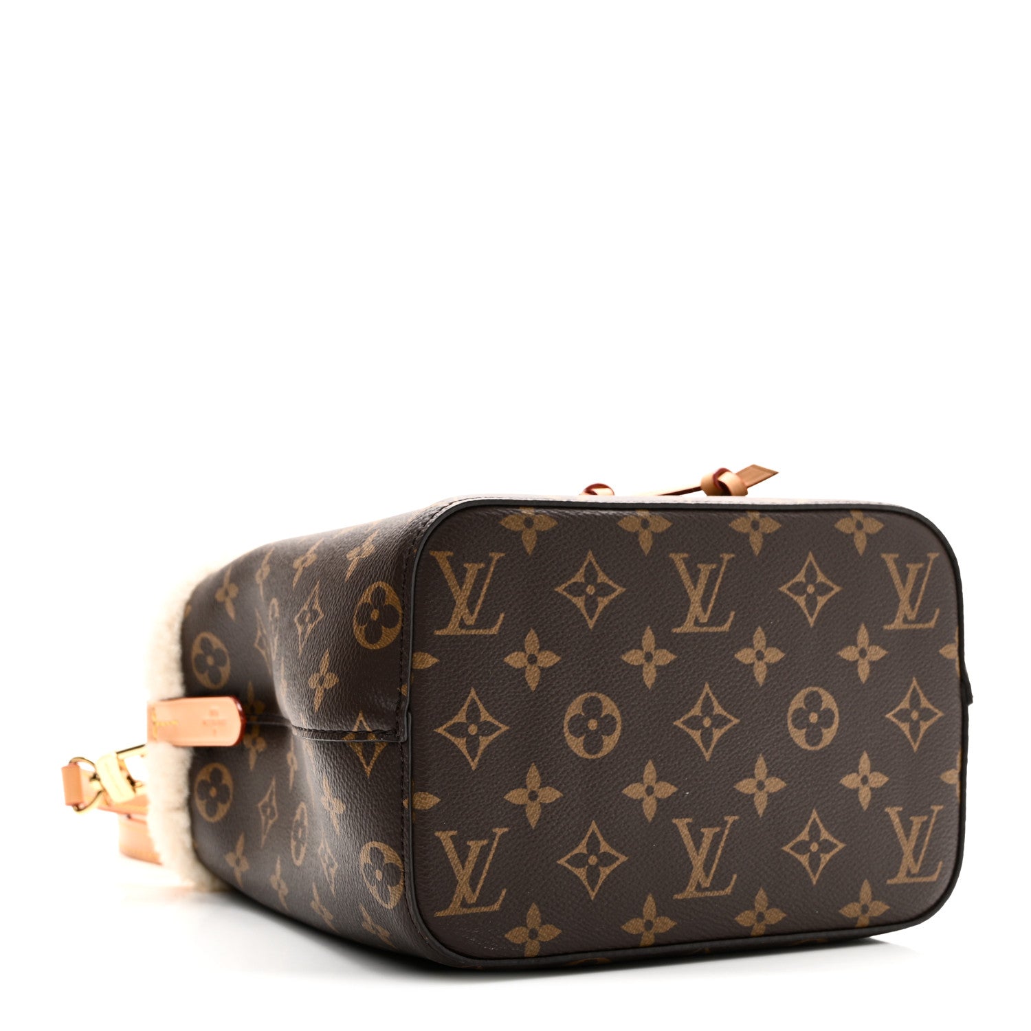 Louis Vuitton Monogram Shearling Cozygram Neonoe BB 4 of 10