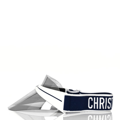 Christian Dior Mirrored DiorClub1 Sun Visor Navy 3 of 8