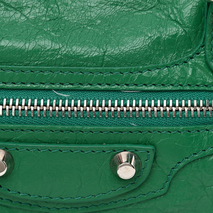 Balenciaga Agneau Classic Silver Hardware S City Magic Green 13 of 13