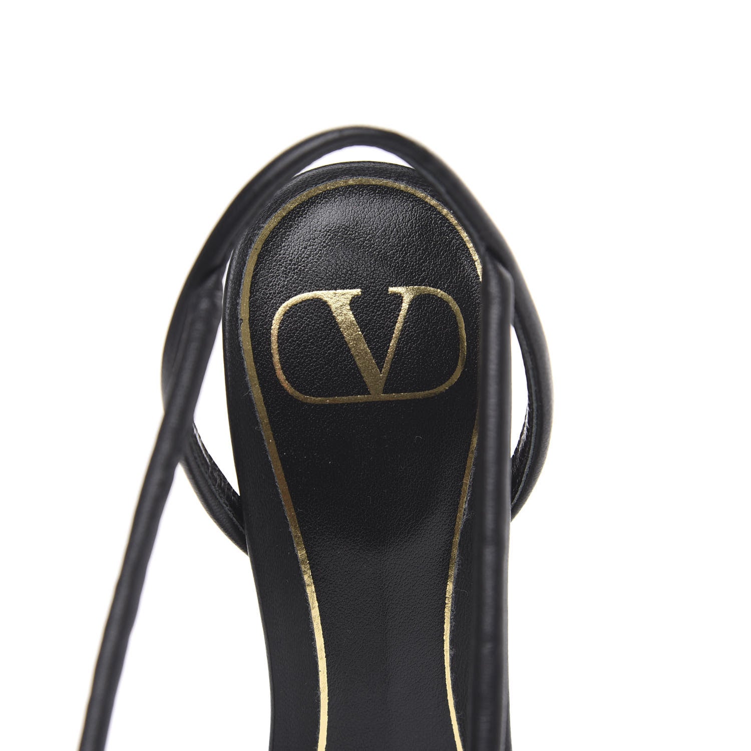 Valentino Garavani Nappa Upflair Sandals 36.5 Black 6 of 8