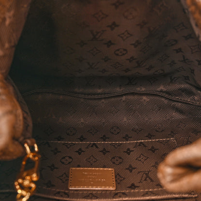 Louis Vuitton Calfskin Quilted Monogram Altair Clutch Beige 6 of 9