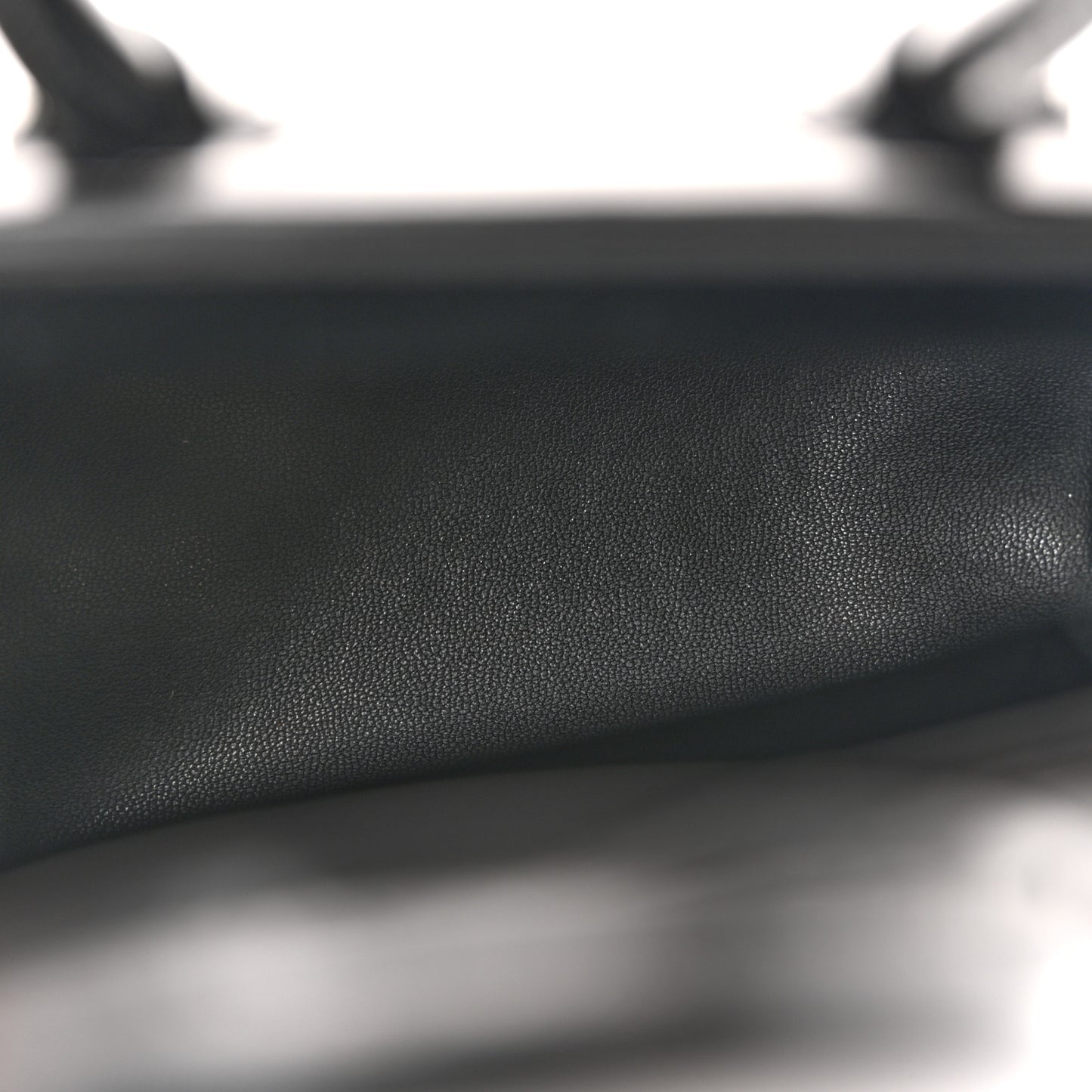 Shiny Lord Calfskin Micro Antigona Black