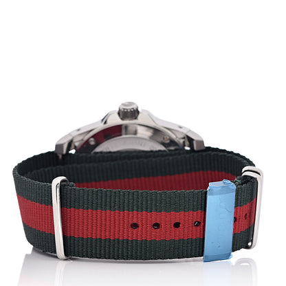 Gucci Stainless Steel Nylon 45mm Dive Quartz Watch Black 4 of 5