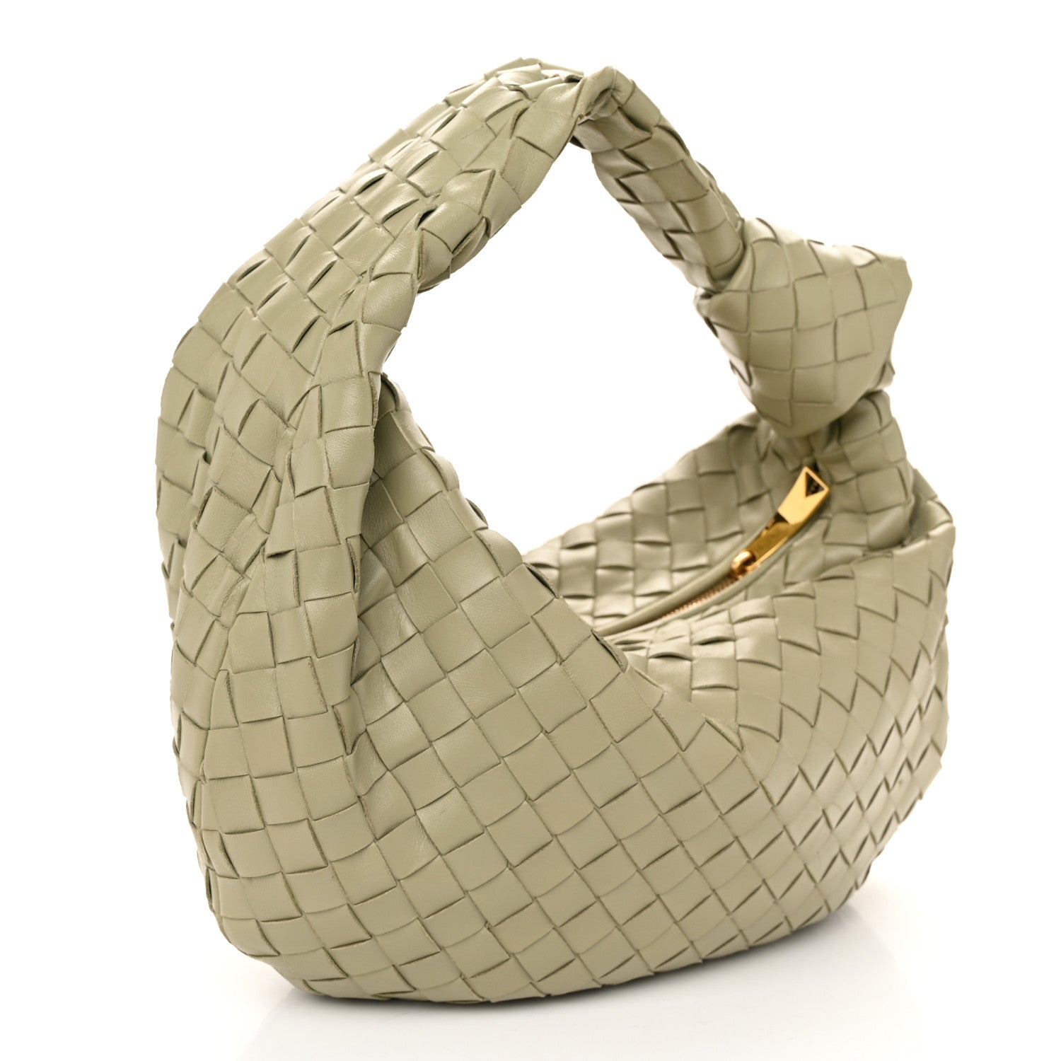 Bottega Veneta Nappa Intrecciato Teen Jodie Hobo Travertine 3 of 10