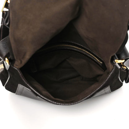 Tom Ford Suede Calfskin Jennifer Crossbody Brown 4 of 9