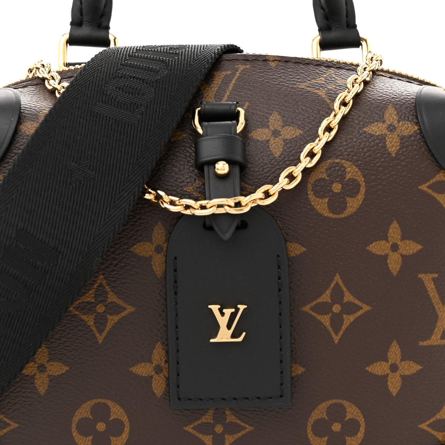 Monogram Petite Malle Souple Black