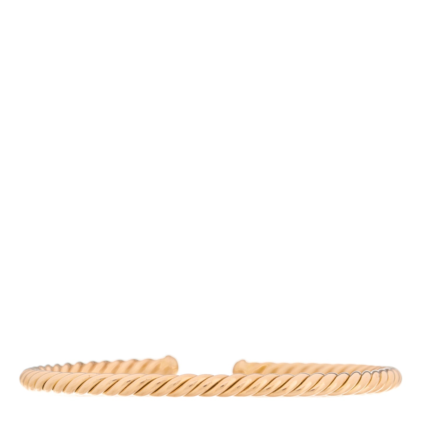 18K Rose Gold 4mm Cablespira Bracelet