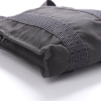 Hermes Canvas Herline Backpack Grey 10 of 18
