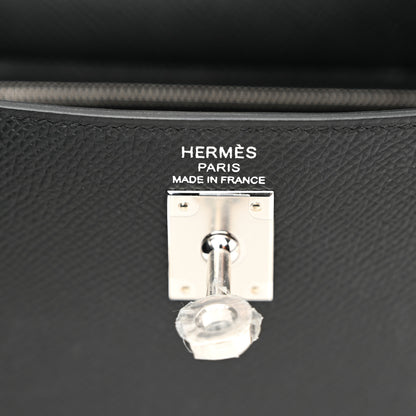 Hermes Epsom Kelly Sellier 25 Black 6 of 13