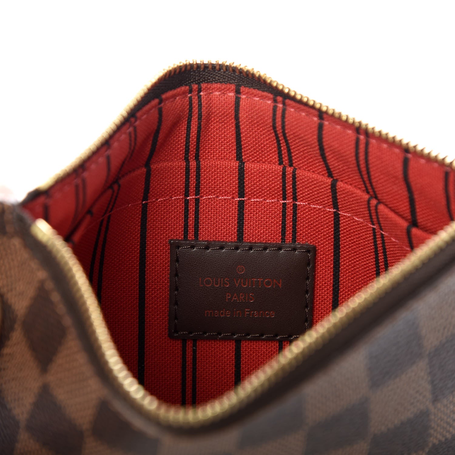 Louis Vuitton Damier Ebene Neverfull PM Pochette 6 of 7
