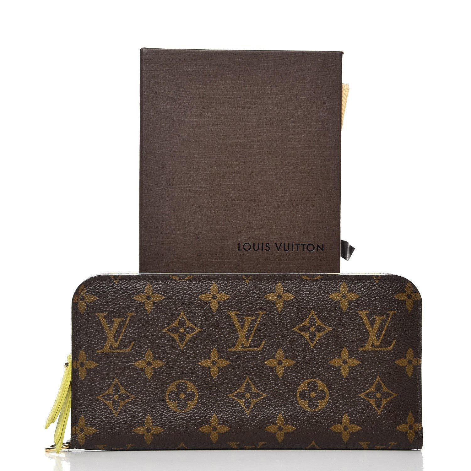 Louis Vuitton Monogram Fleuri Insolite Wallet Yellow 7 of 7