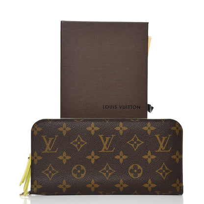 Louis Vuitton Monogram Fleuri Insolite Wallet Yellow 7 of 7