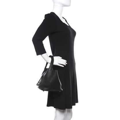 Hermes Taurillon Clemence Picotin Lock 18 PM Black 2 of 11