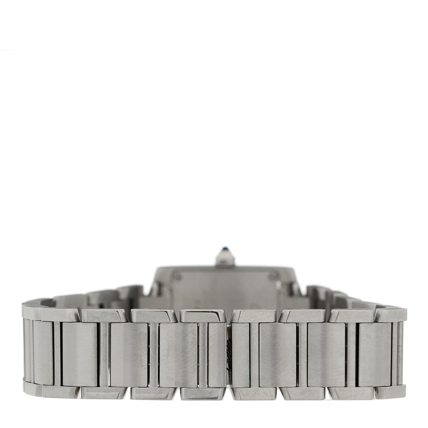 Stainless Steel 20mm Tank Francaise Quartz Watch