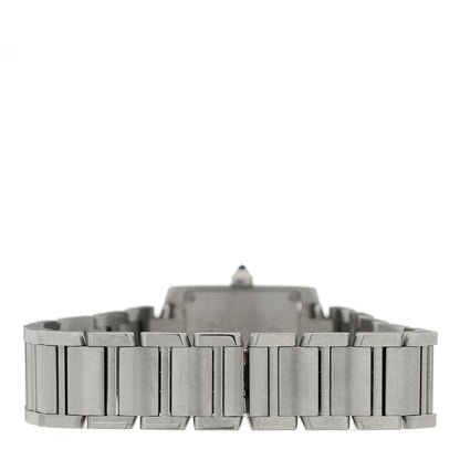 Cartier Stainless Steel 20mm Tank Francaise Quartz Watch 3 of 4