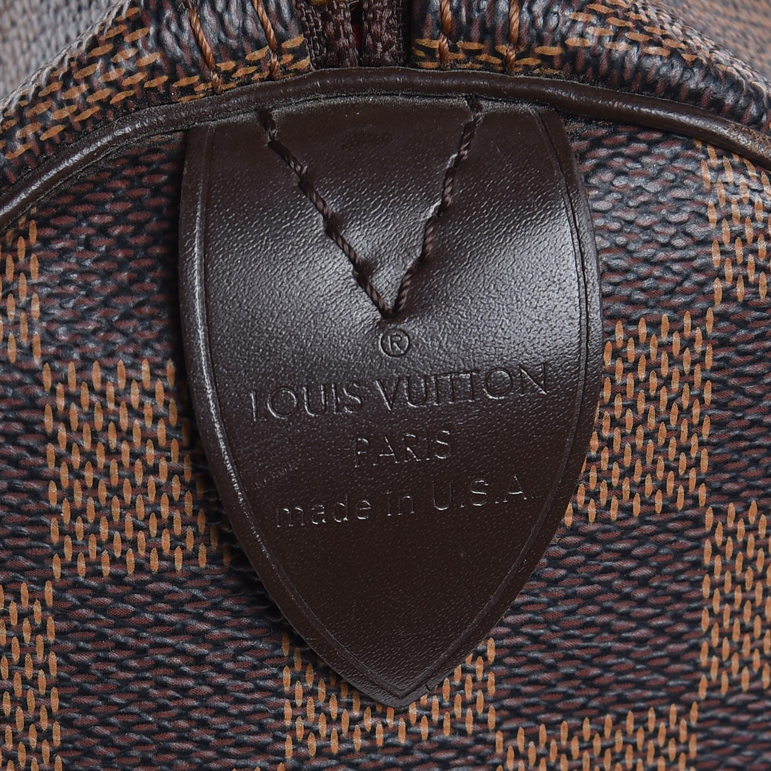 Louis Vuitton Damier Ebene Speedy 35 7 of 11