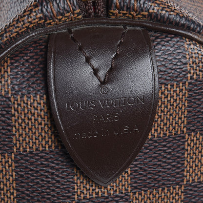 Louis Vuitton Damier Ebene Speedy 35 7 of 11