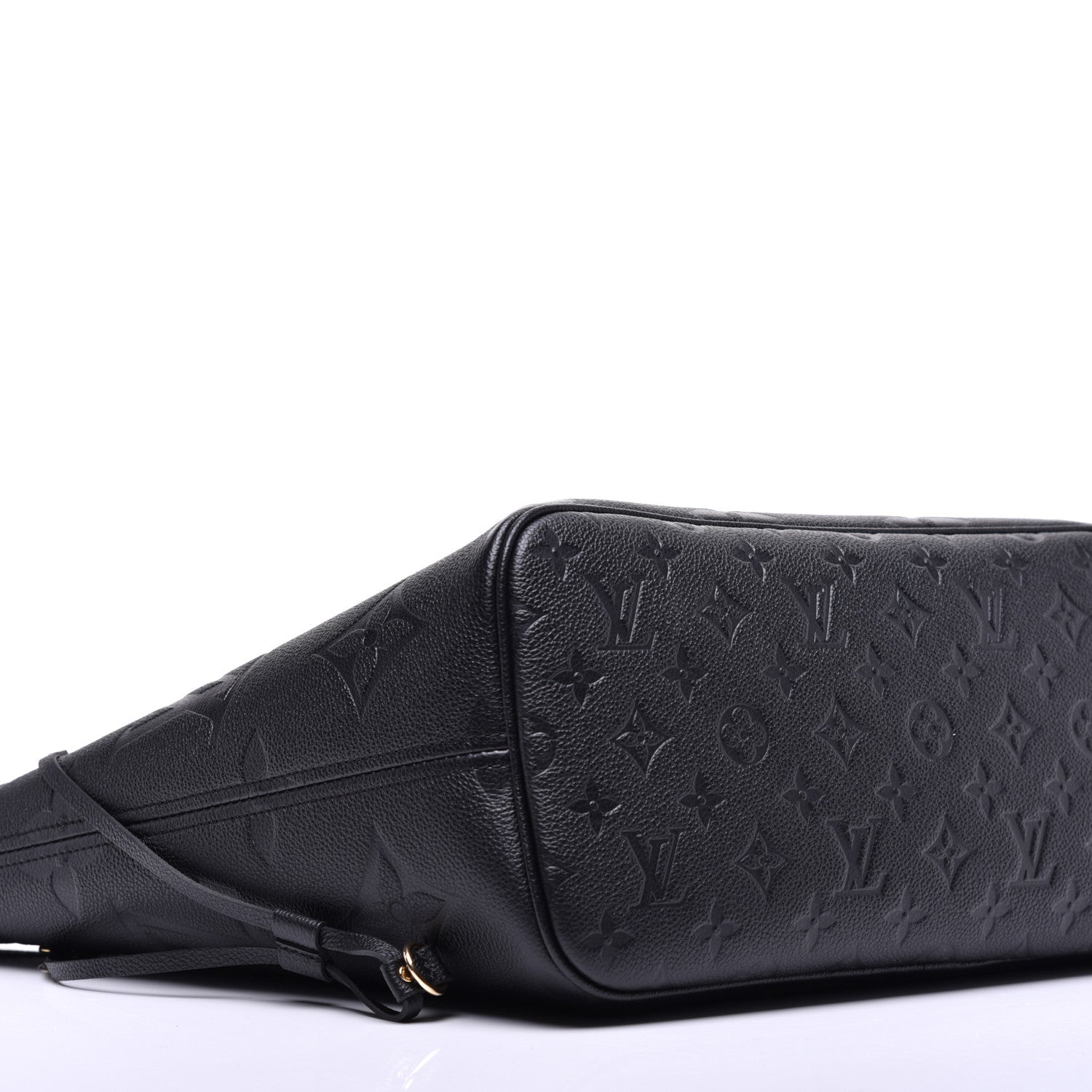 Louis Vuitton Empreinte Monogram Giant Neverfull MM Black 7 of 8
