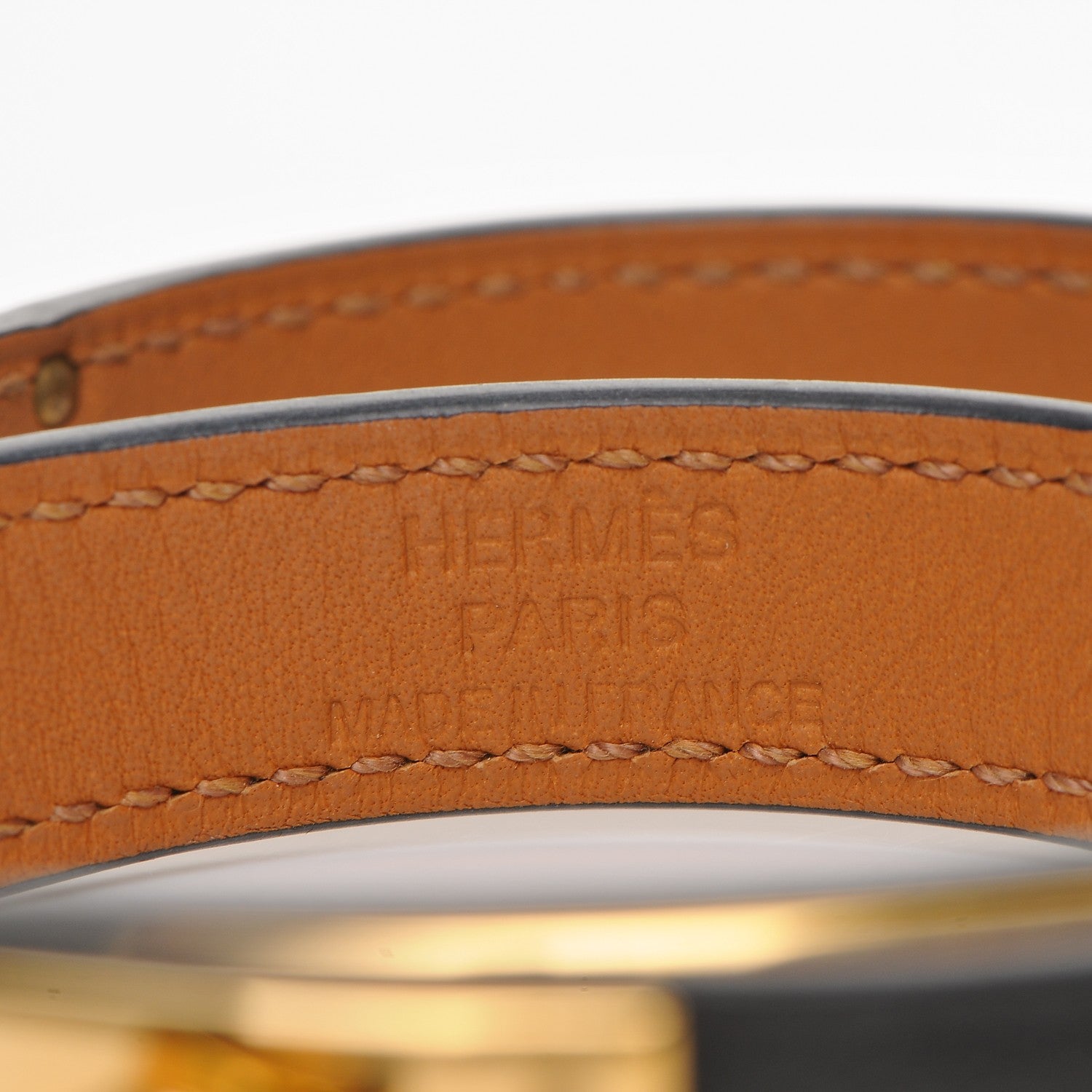 Hermes Box Kelly Double Tour Bracelet S Black 5 of 5