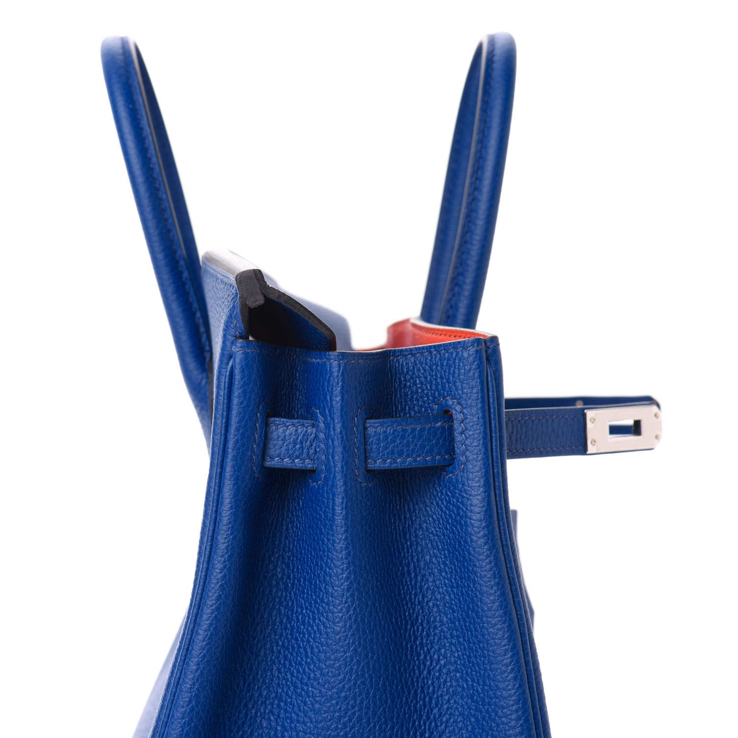 Togo Verso Birkin 25 Bleu Royal Capucine