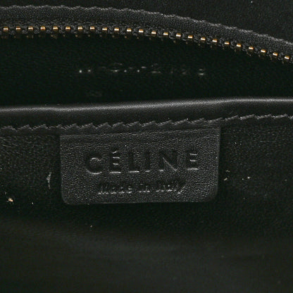 Celine Baby Grained Calfskin Nano Tri-Color Luggage Zinc Almond 6 of 13