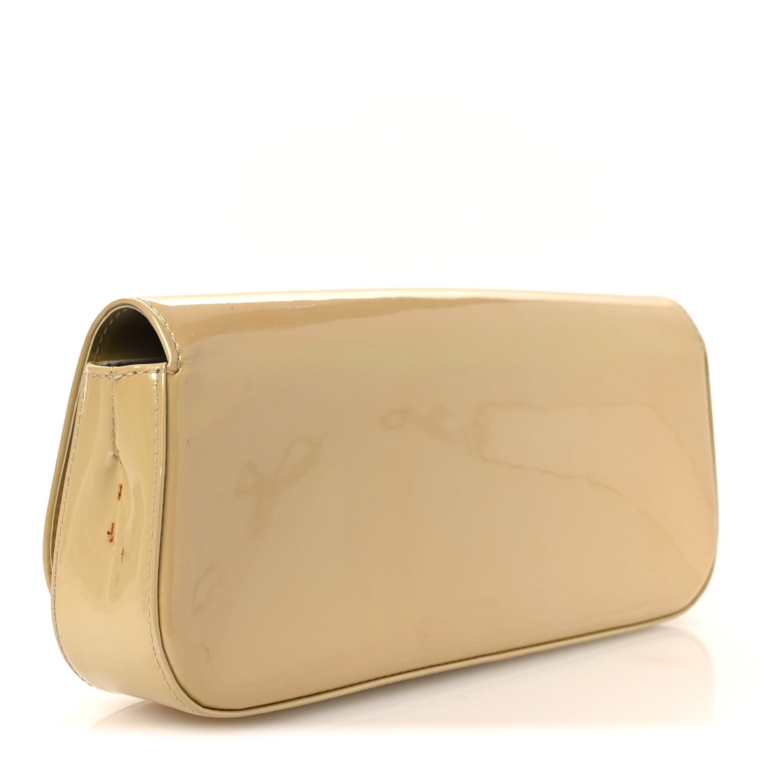 Louis Vuitton Patent Sobe Clutch Beige Poudre 3 of 13