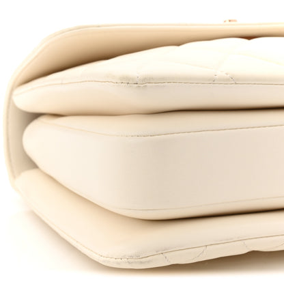 Chanel Lambskin Quilted Small Trendy CC Dual Handle Flap Bag White 9 of 10