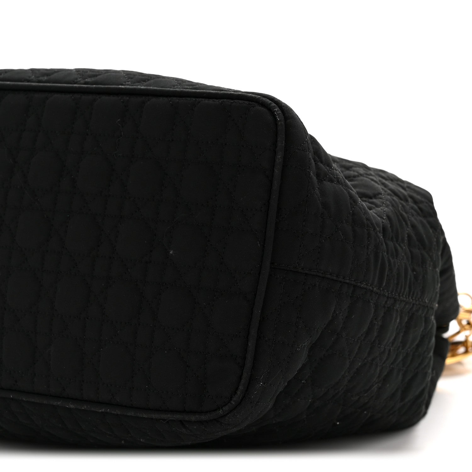 Christian Dior Nylon Cannage Medium Lady Dior Black 19 of 27