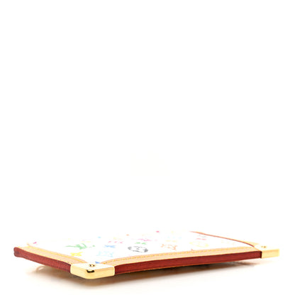 Louis Vuitton Monogram Multicolor Key Pouch White 4 of 7