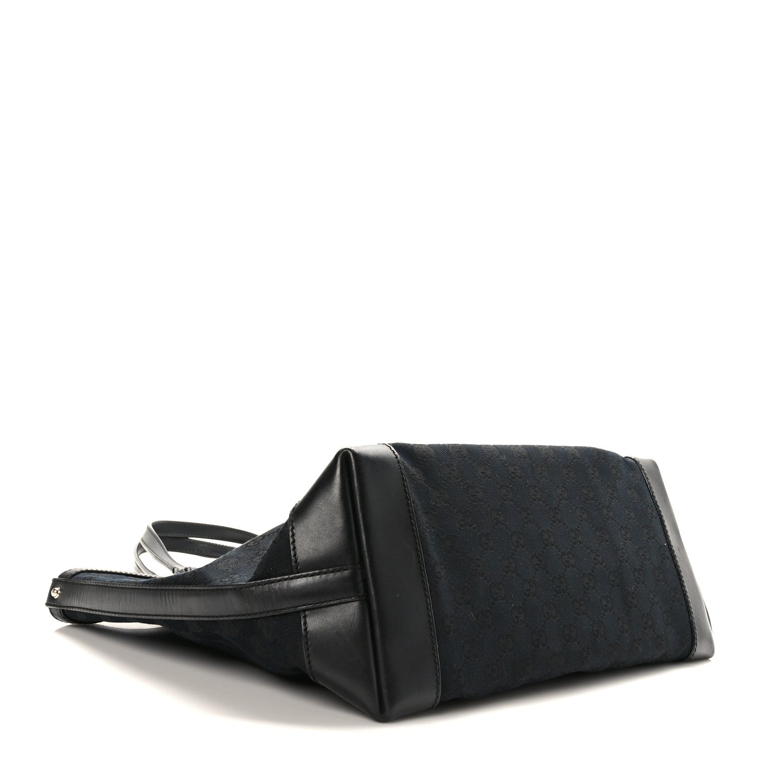 Gucci Monogram Medium Craft Tote Black 4 of 7