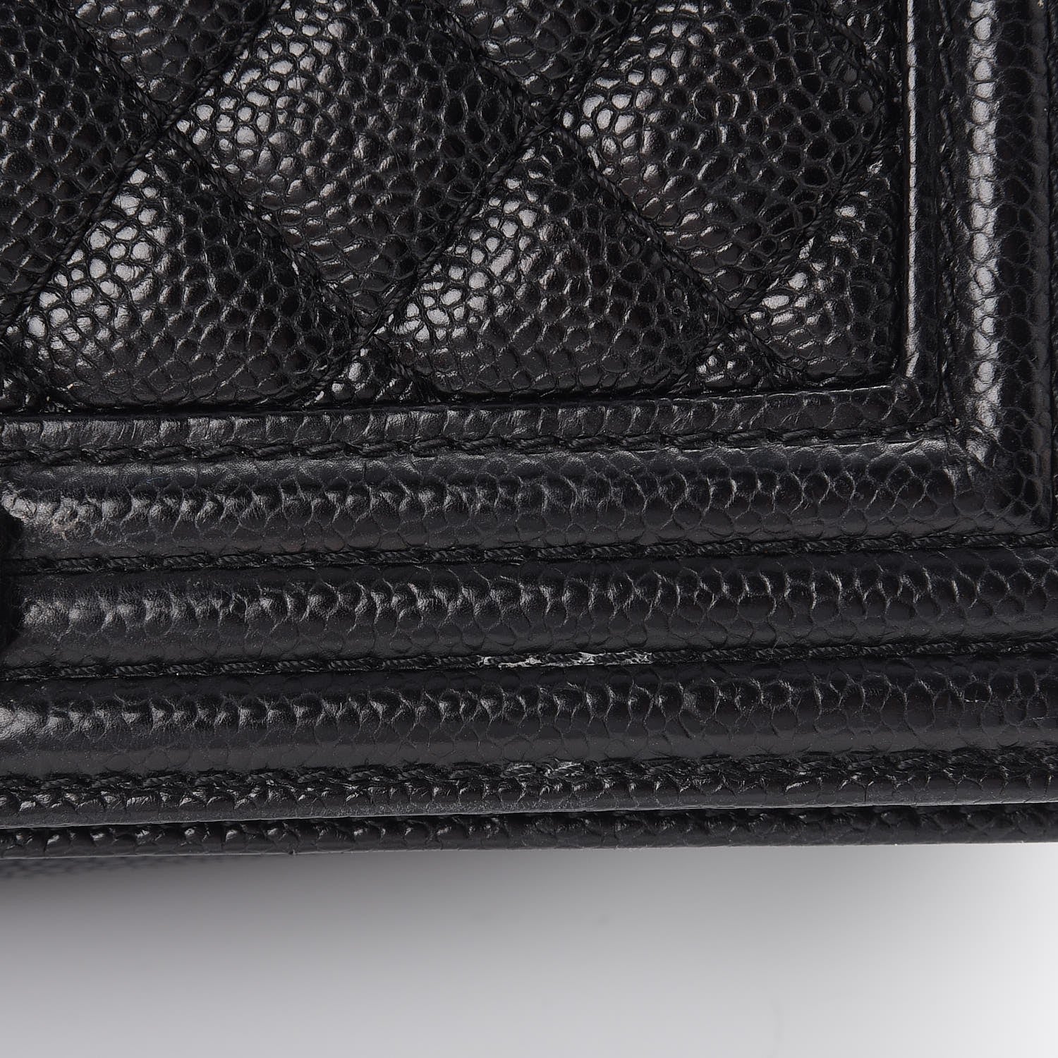 Chanel Caviar Quilted Medium Boy Flap Black 14 of 19