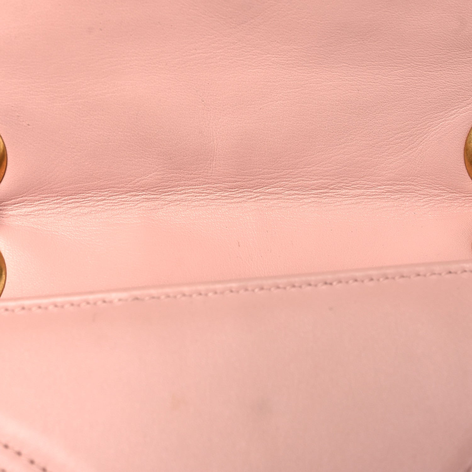 Gucci Calfskin Matelasse Mini GG Marmont Shoulder Bag Perfect Pink 12 of 12