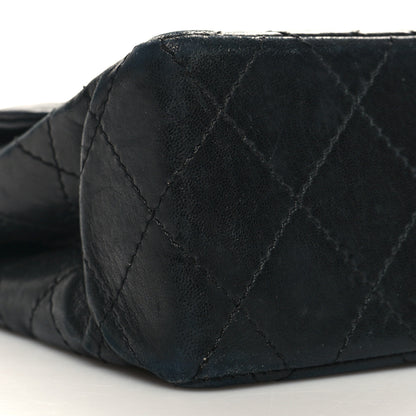 Chanel Lambskin Quilted Medium Double Flap Black 8 of 13