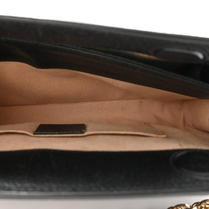 Gucci Calfskin GG Web Small Ophidia Chain Shoulder Bag Black 6 of 11
