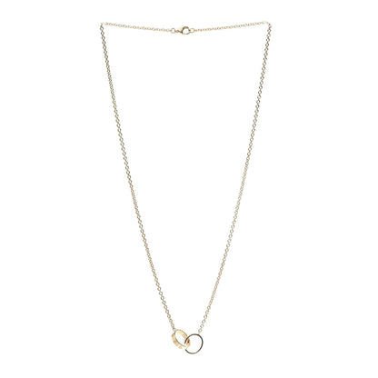 Cartier 18K Yellow Gold Interlocking LOVE Necklace 3 of 8