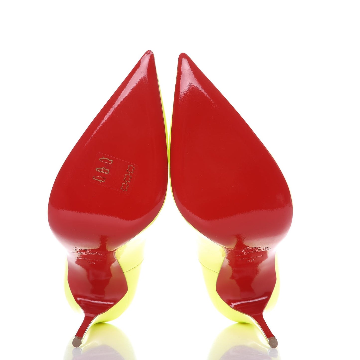 Patent So Kate 120 Pumps 39 Neon Yellow
